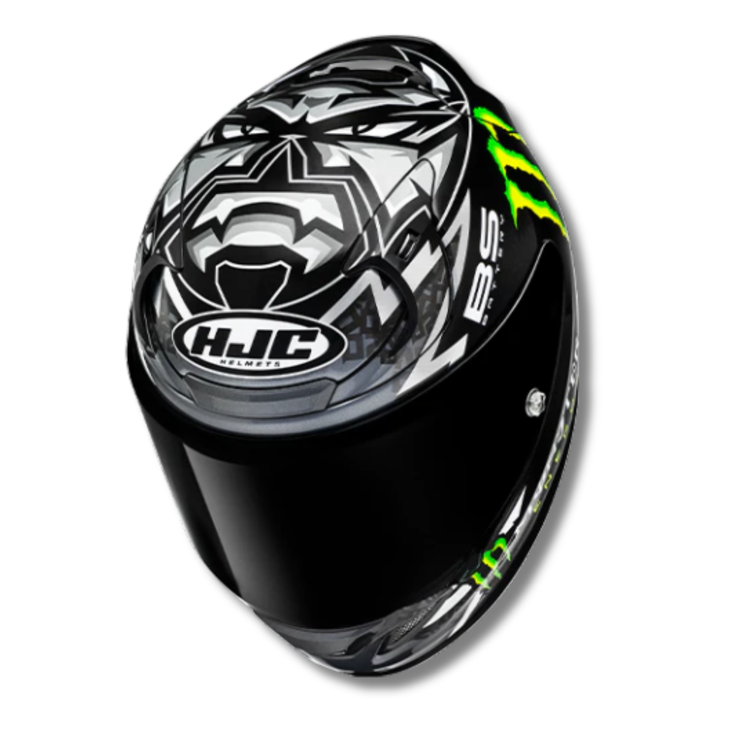 HJC RPHA 12 QUARTARARO REPLICA NEGRO BRILLO