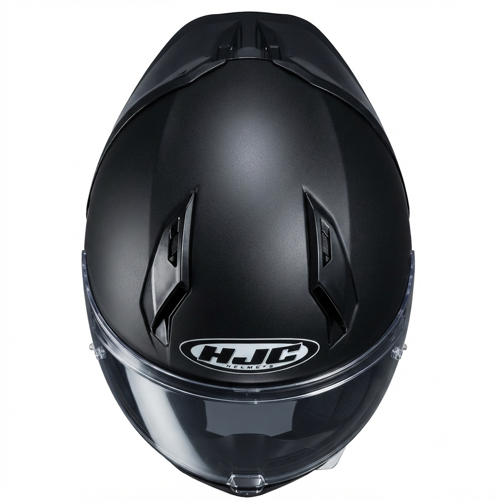HJC C10 NEGRO MATE VISOR NEGRO