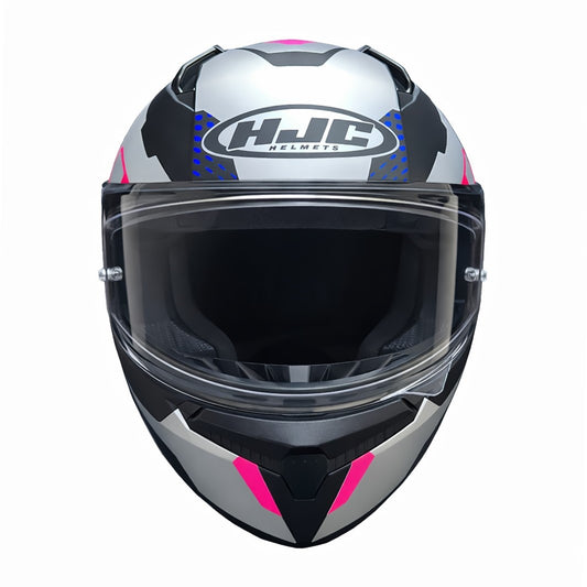 HJC C10 ASPA ROSA MATE VISOR TRANSPARENTE