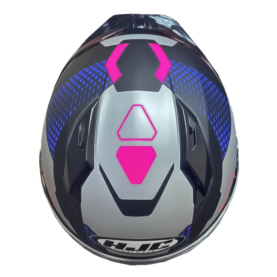 HJC C10 ASPA ROSA MATE VISOR TRANSPARENTE