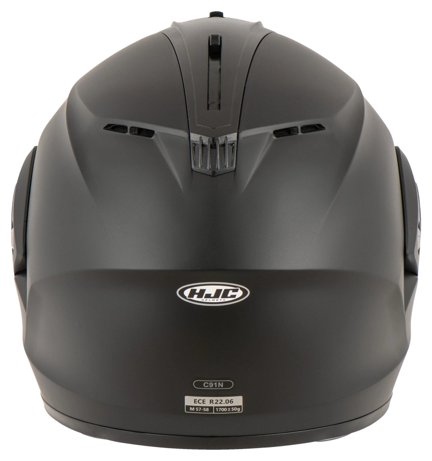 HJC C91N NEGRO MATE CON VISOR TRANSPARENTE
