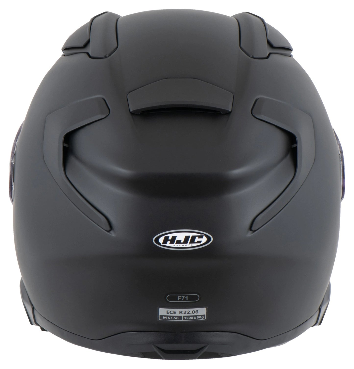 HJC F71 NEGRO MATE